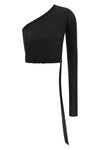 ziggy one-shoulder cotton top