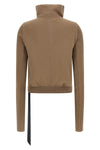 mountain sweat cropped cotton fleece sweatshirt