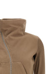 mountain sweat cropped cotton fleece sweatshirt