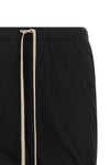 buds double cotton shorts to create draping