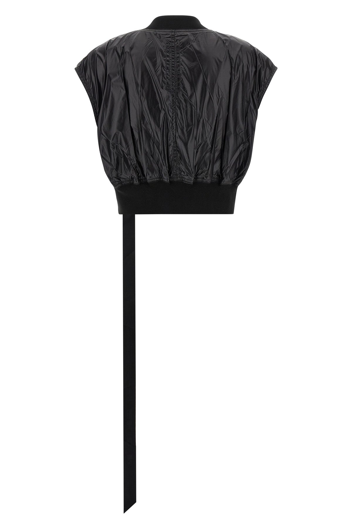 tatlin bomber vest in lightweight synthetic fabric