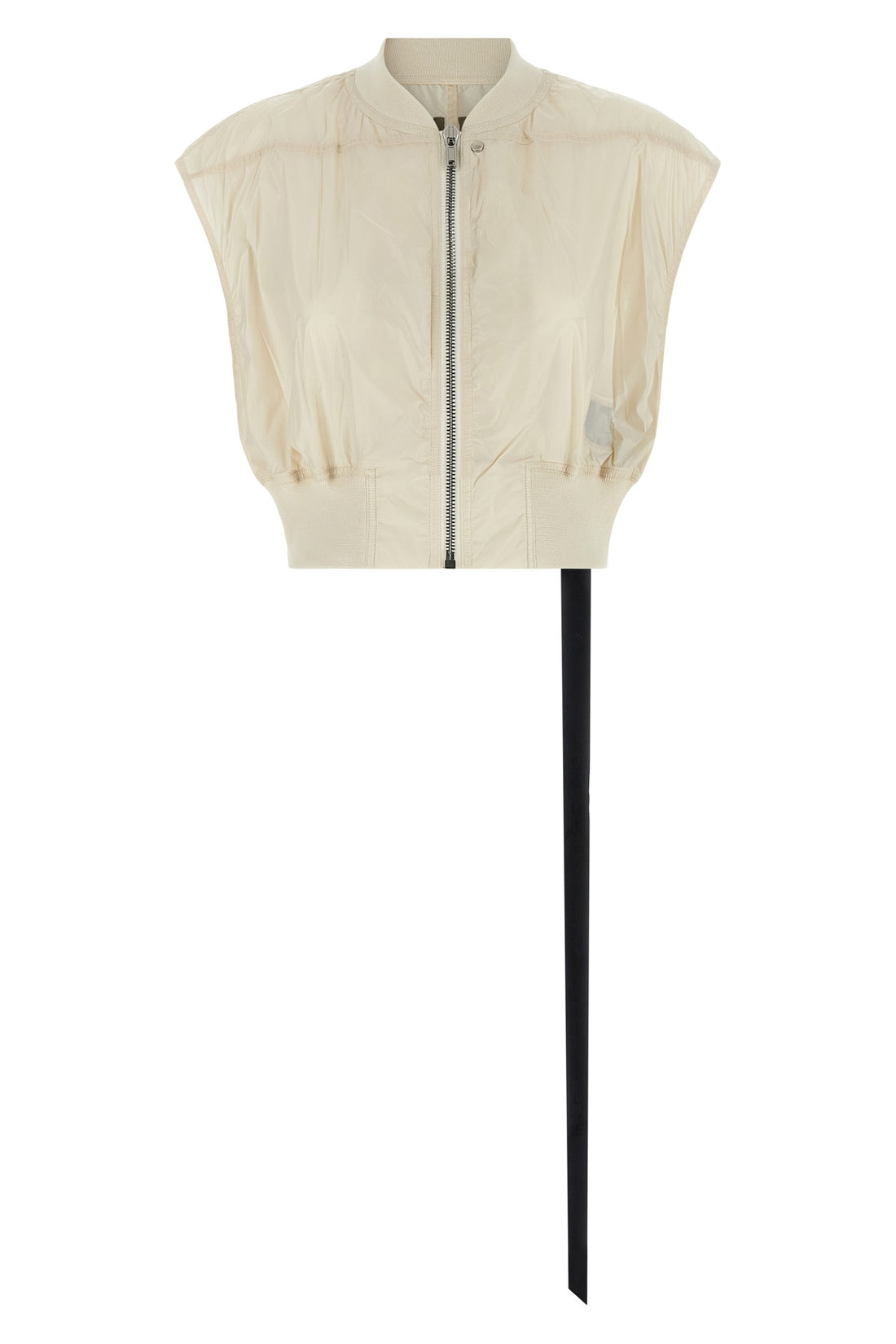 DRKSHDW M tatlin bomber vest in lightweight synthetic fabric