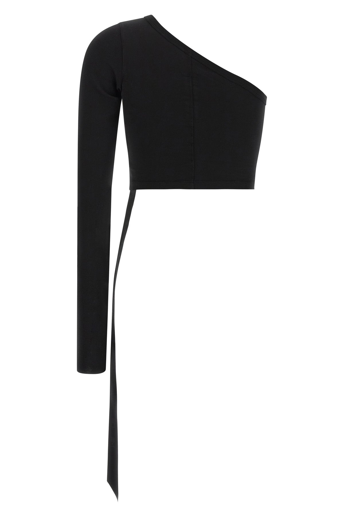 the one-shoulder top drkshdw ziggy redefines the volumes of the contemporary w