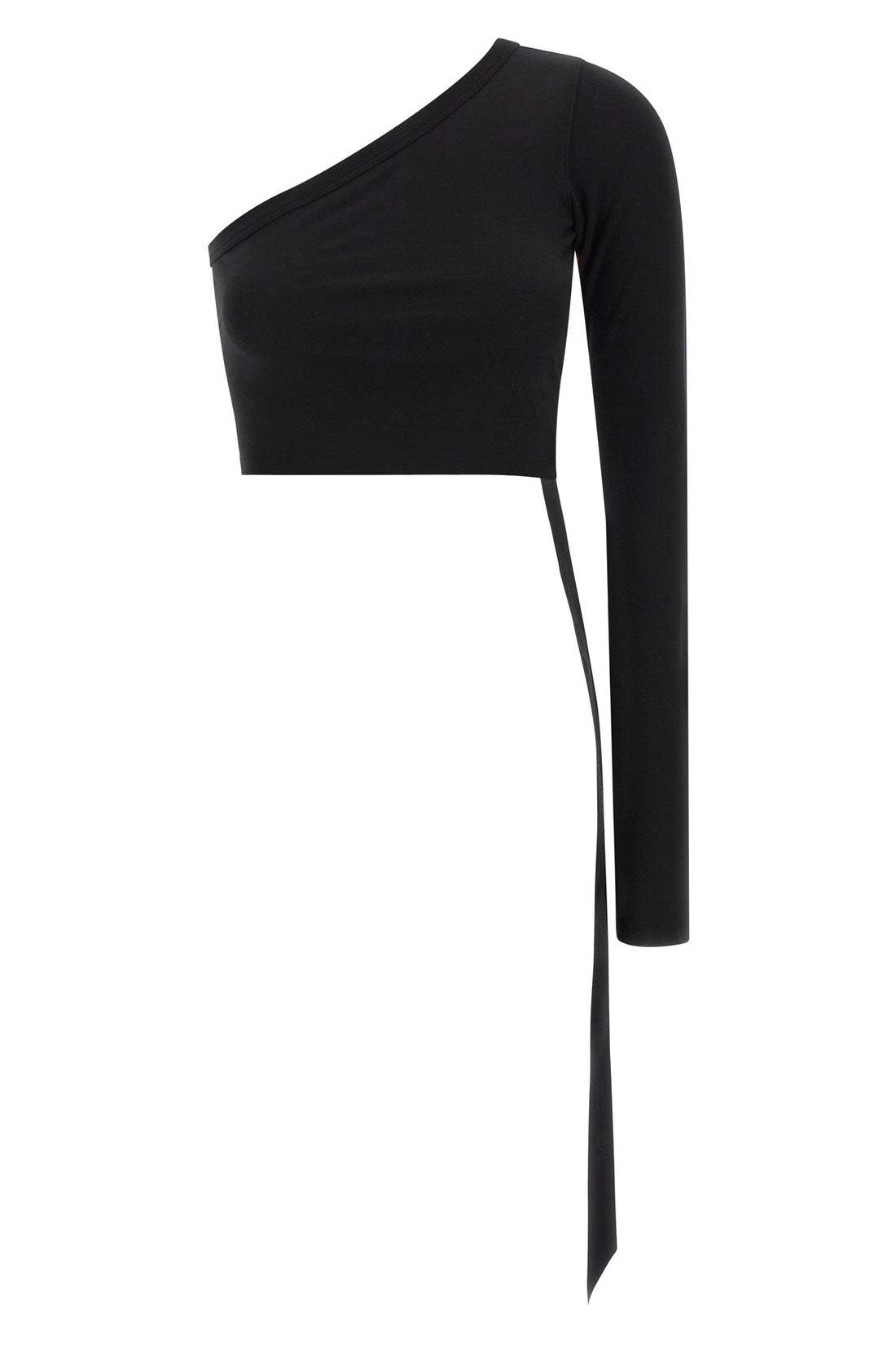 DRKSHDW L the one-shoulder top drkshdw ziggy redefines the volumes of the contemporary w
