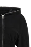 the drkshdw collage gimp hoodie redefines the volumes of sportswear through a br