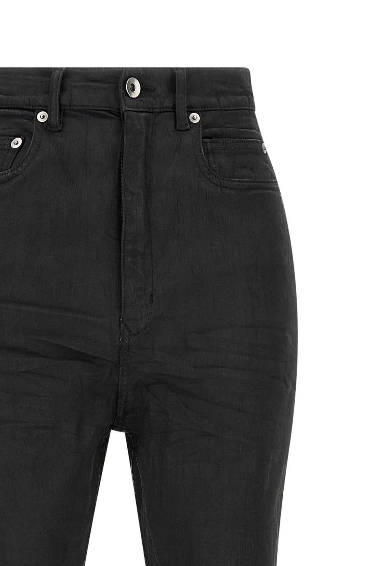 bolan bootcut drkshdw jeans redefine casual dress codes through rigorous const
