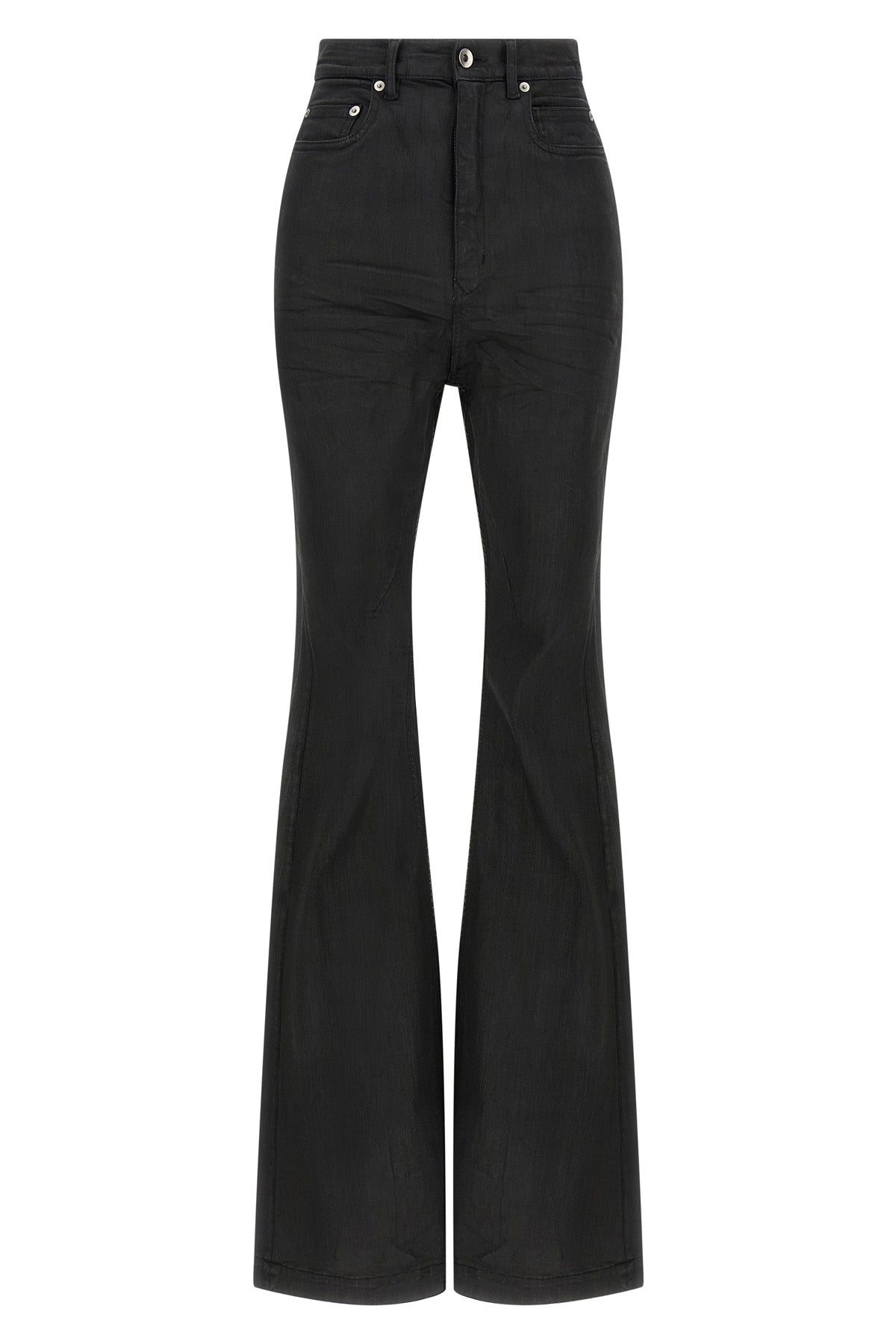 bolan bootcut drkshdw jeans redefine casual dress codes through rigorous const