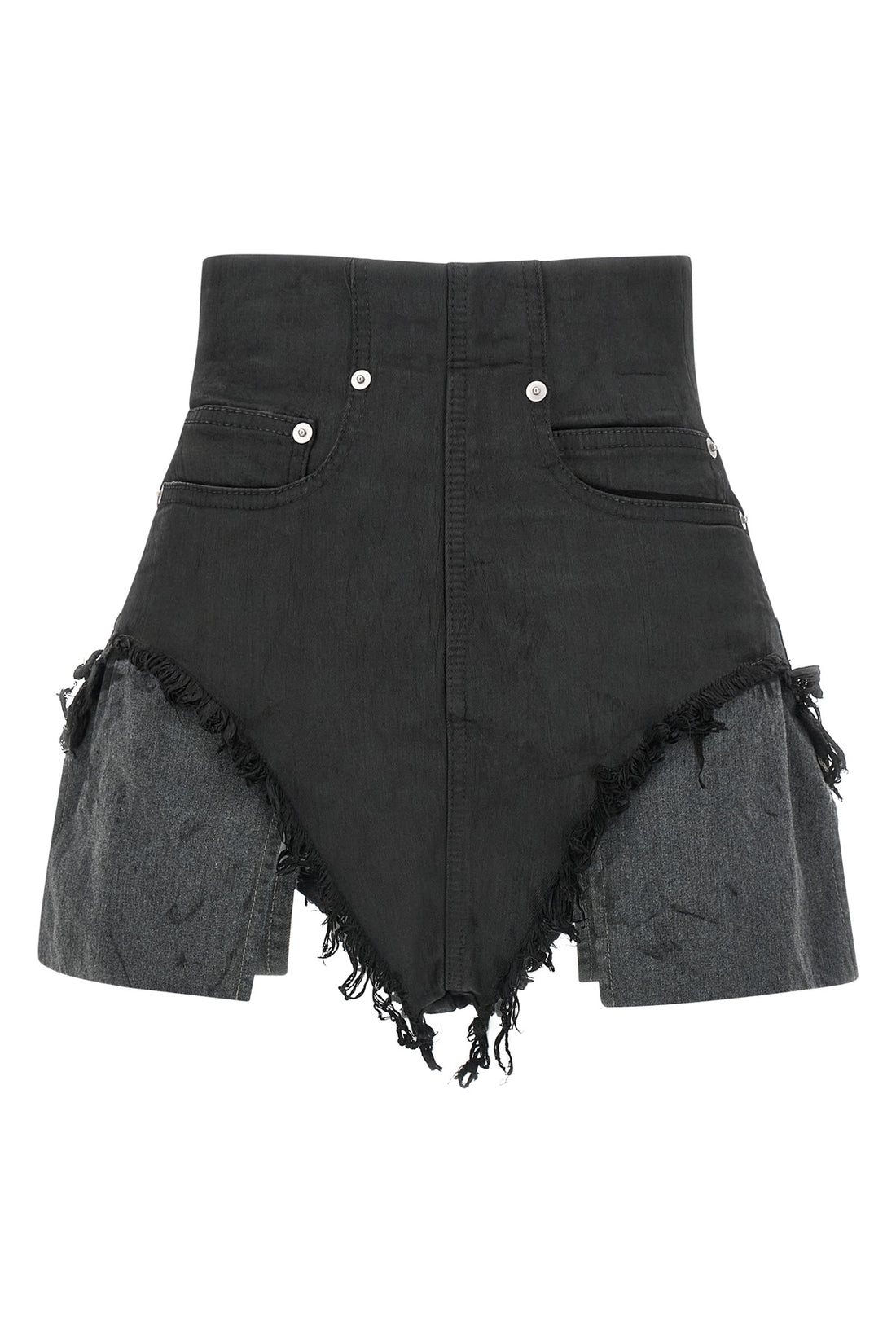 DRKSHDW L the shorts drkshdw dirt cutoffs redefine the proportions of denim through a de