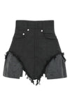 the shorts drkshdw dirt cutoffs redefine the proportions of denim through a de