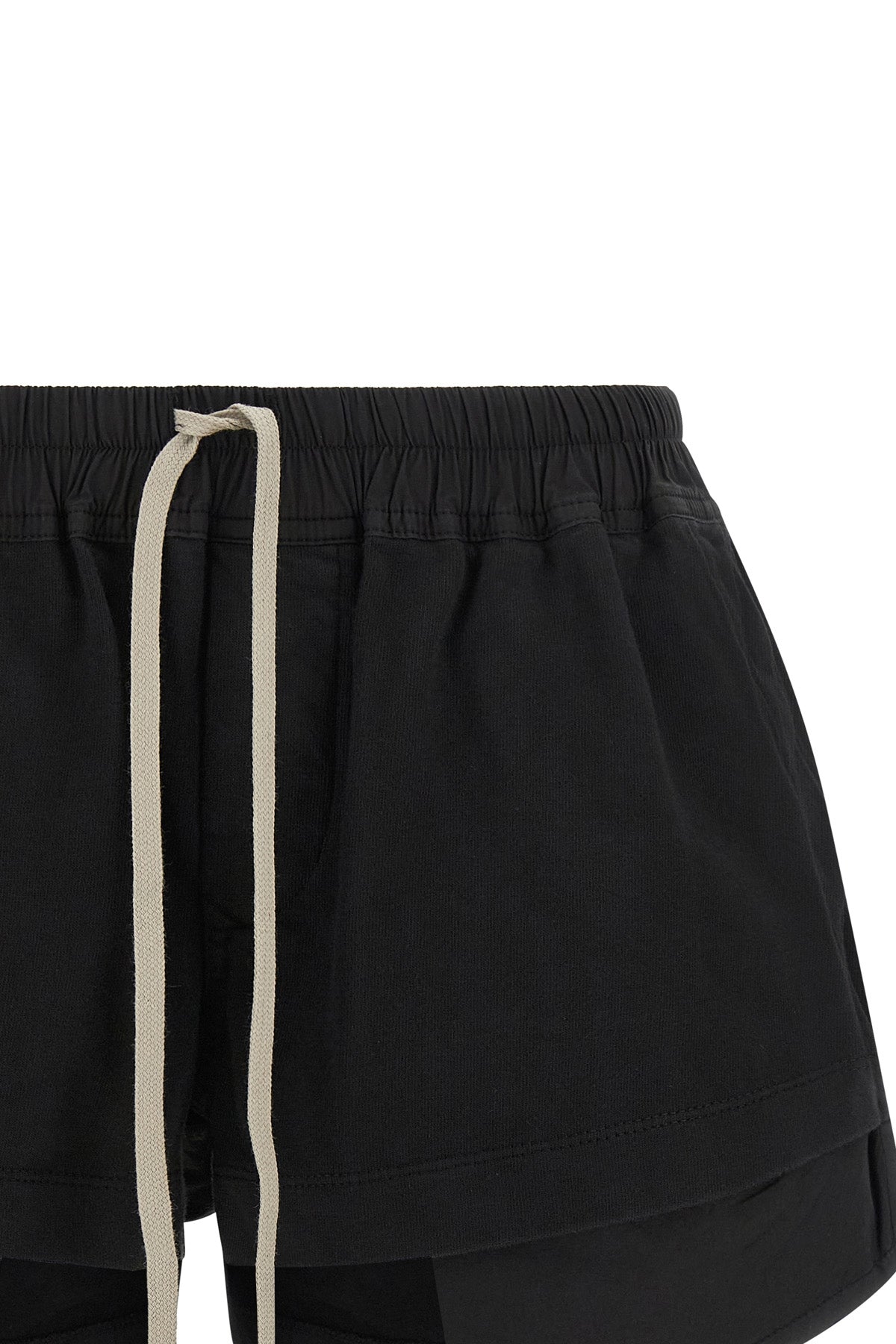 the drkshdw fog boxers shorts in compact cotton jersey define a short-cut silh