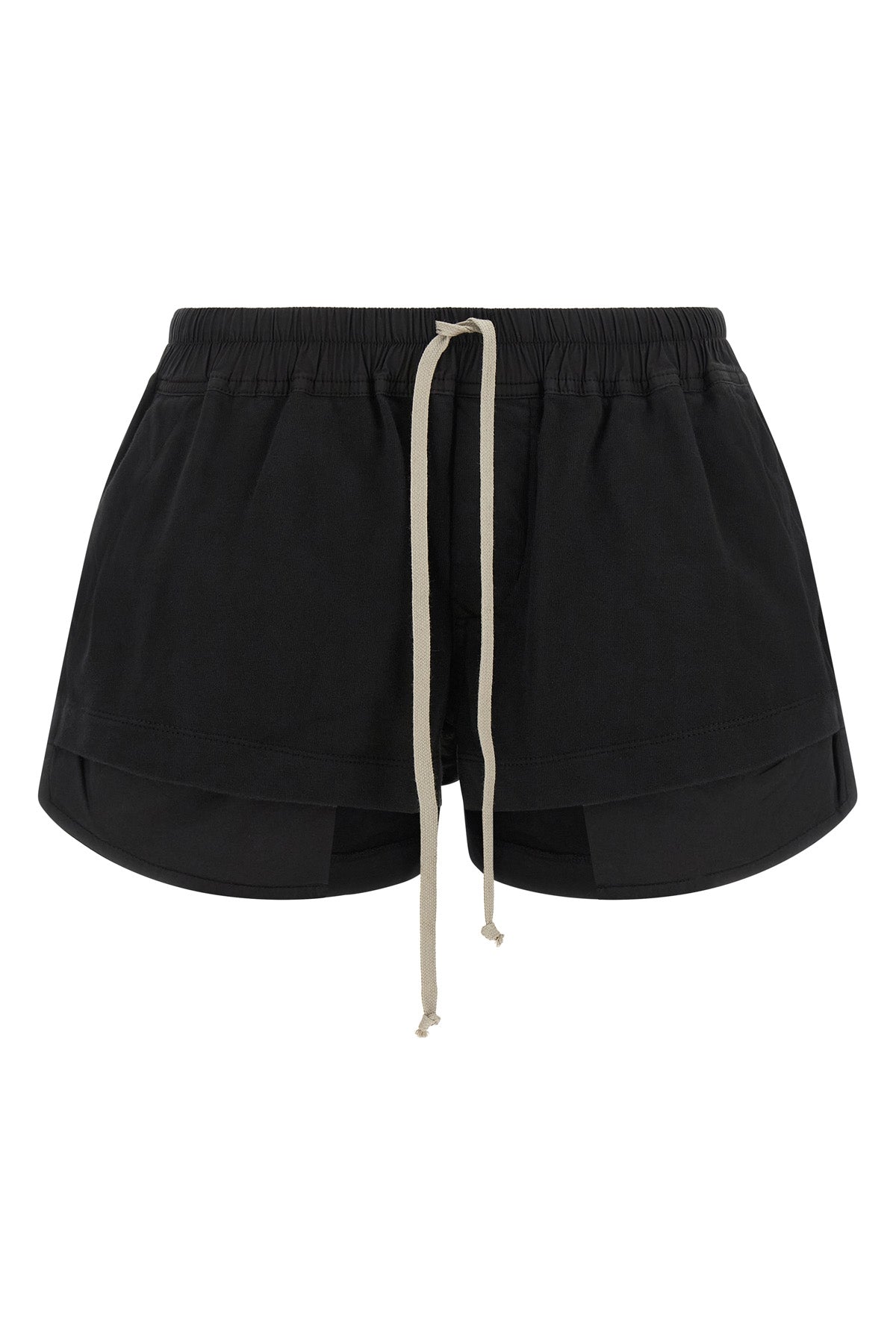 the drkshdw fog boxers shorts in compact cotton jersey define a short-cut silh