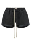 the shorts drkshdw fog boxers redefine casual codes through a structured denim