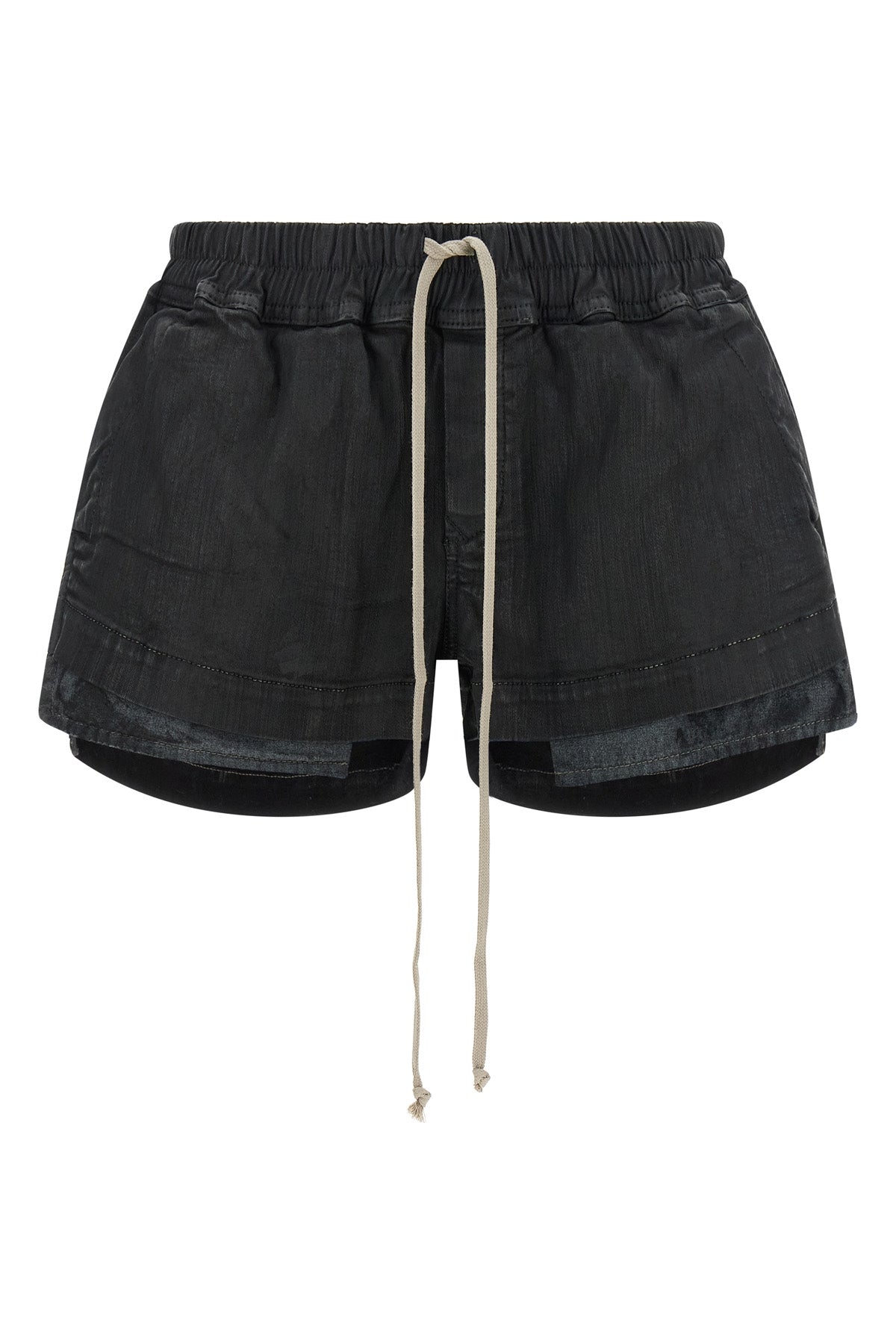 the shorts drkshdw fog boxers redefine casual codes through a structured denim