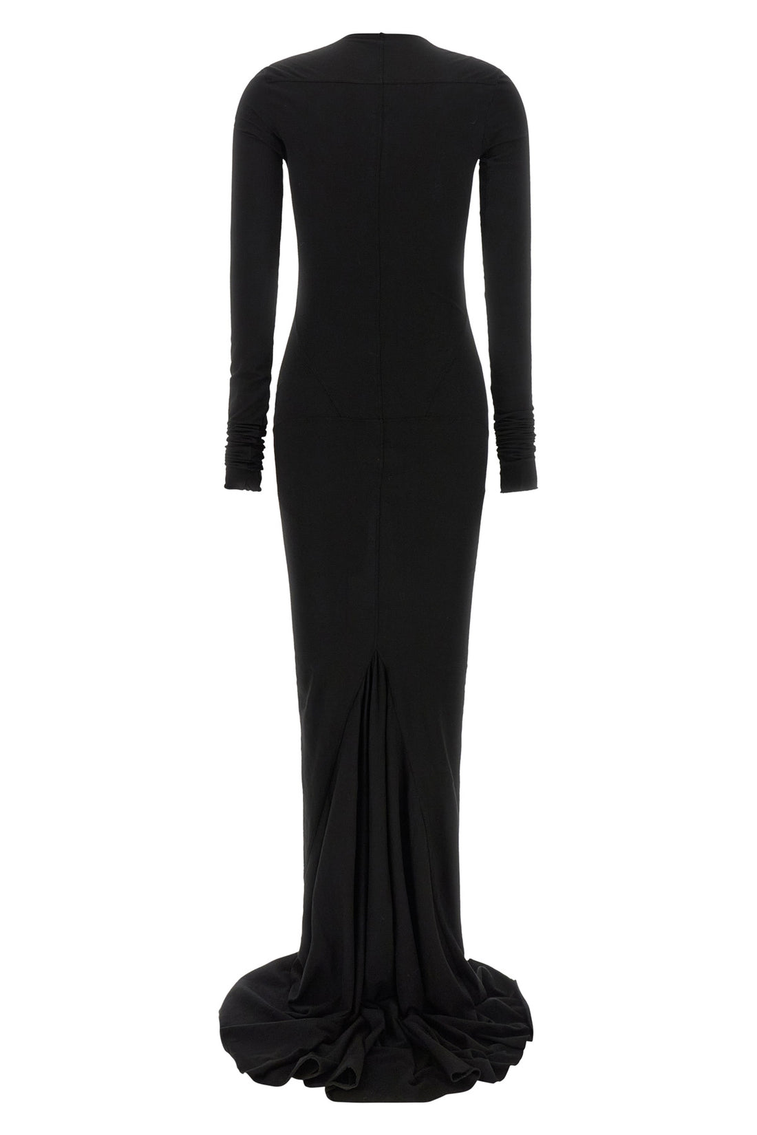 DRKSHDW S the simple edfu gown drkshdw maxi dress redefines knitwear codes through a sculp
