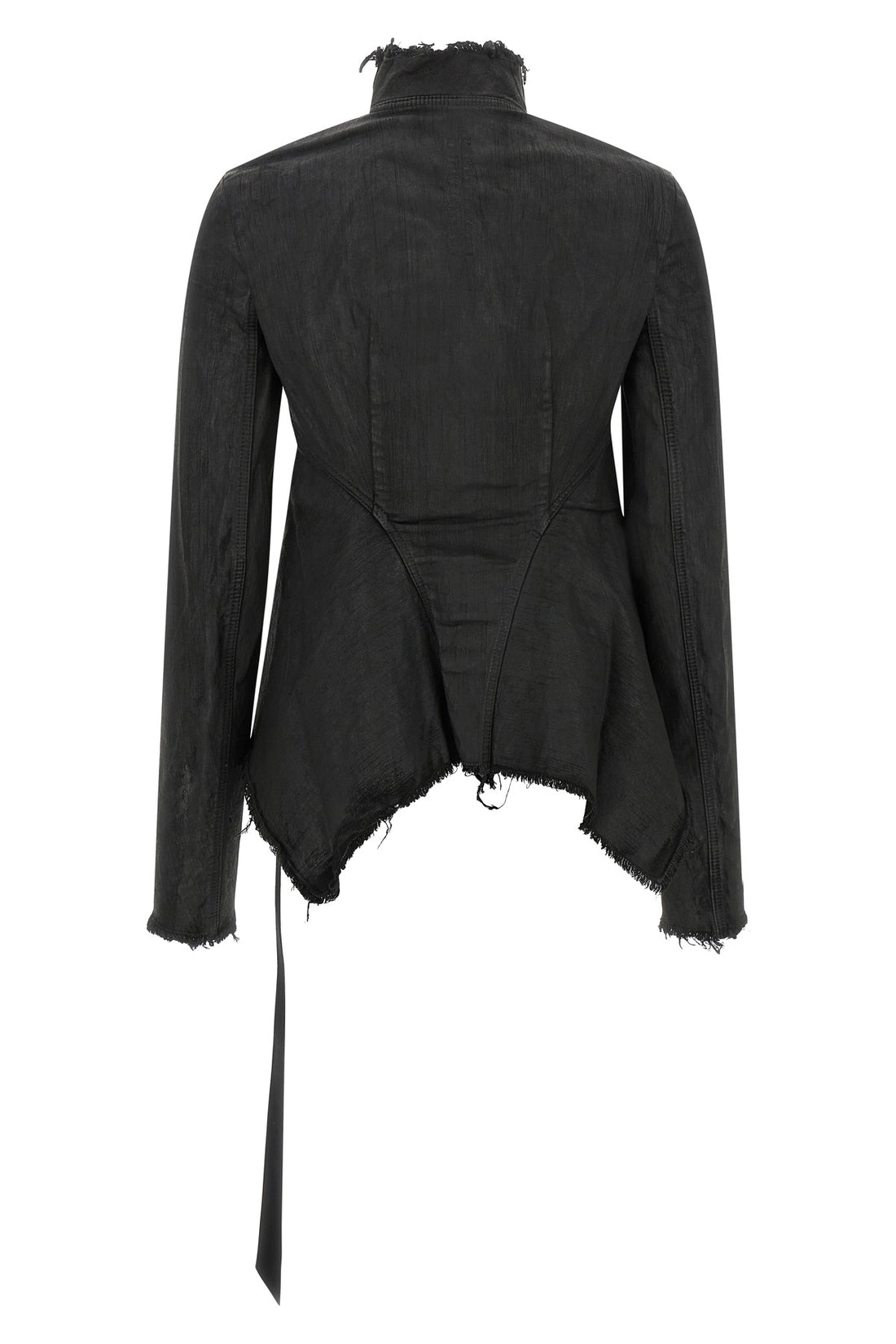 DRKSHDW M the naska gary drkshdw denim jacket redefines sartorial volumes through a tigh