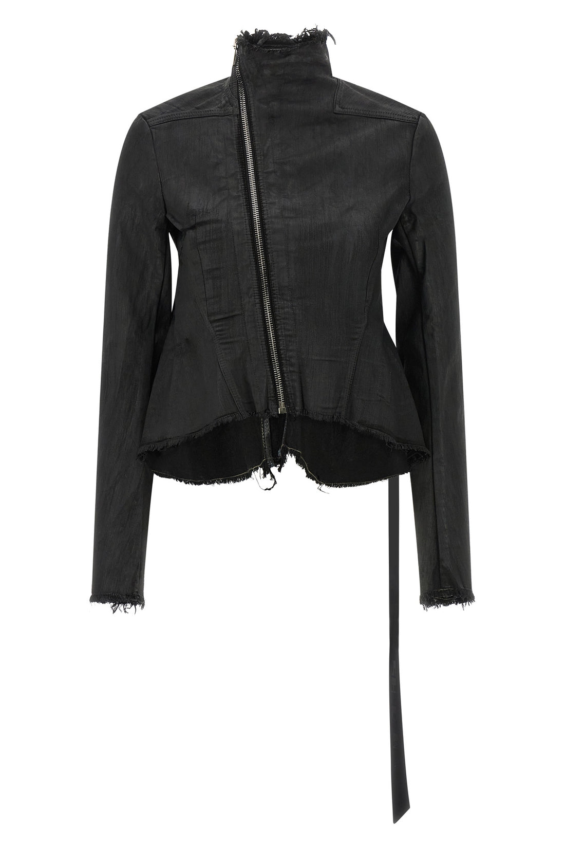 DRKSHDW M the naska gary drkshdw denim jacket redefines sartorial volumes through a tigh