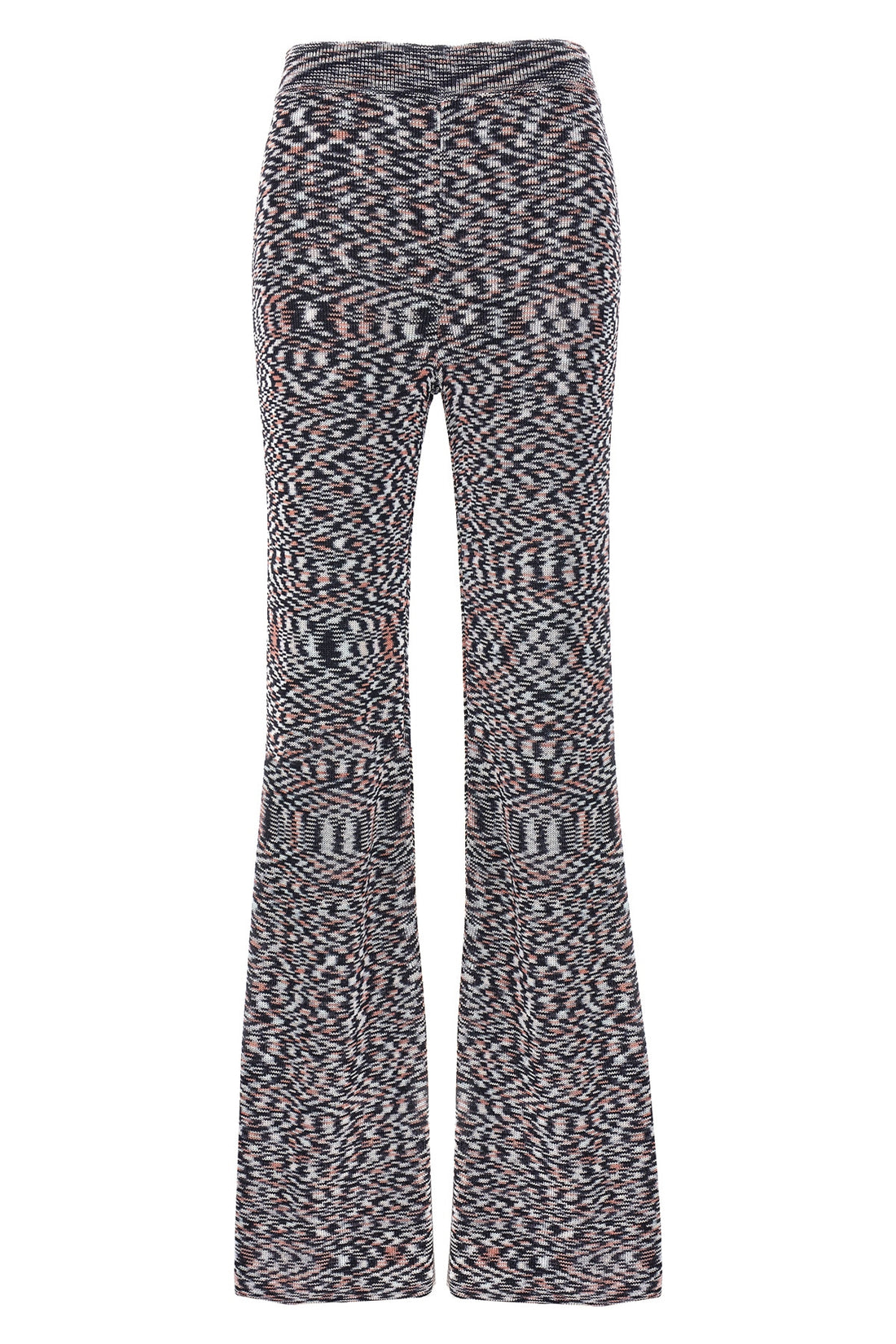 MISSONI 44 patterned viscose blend trousers