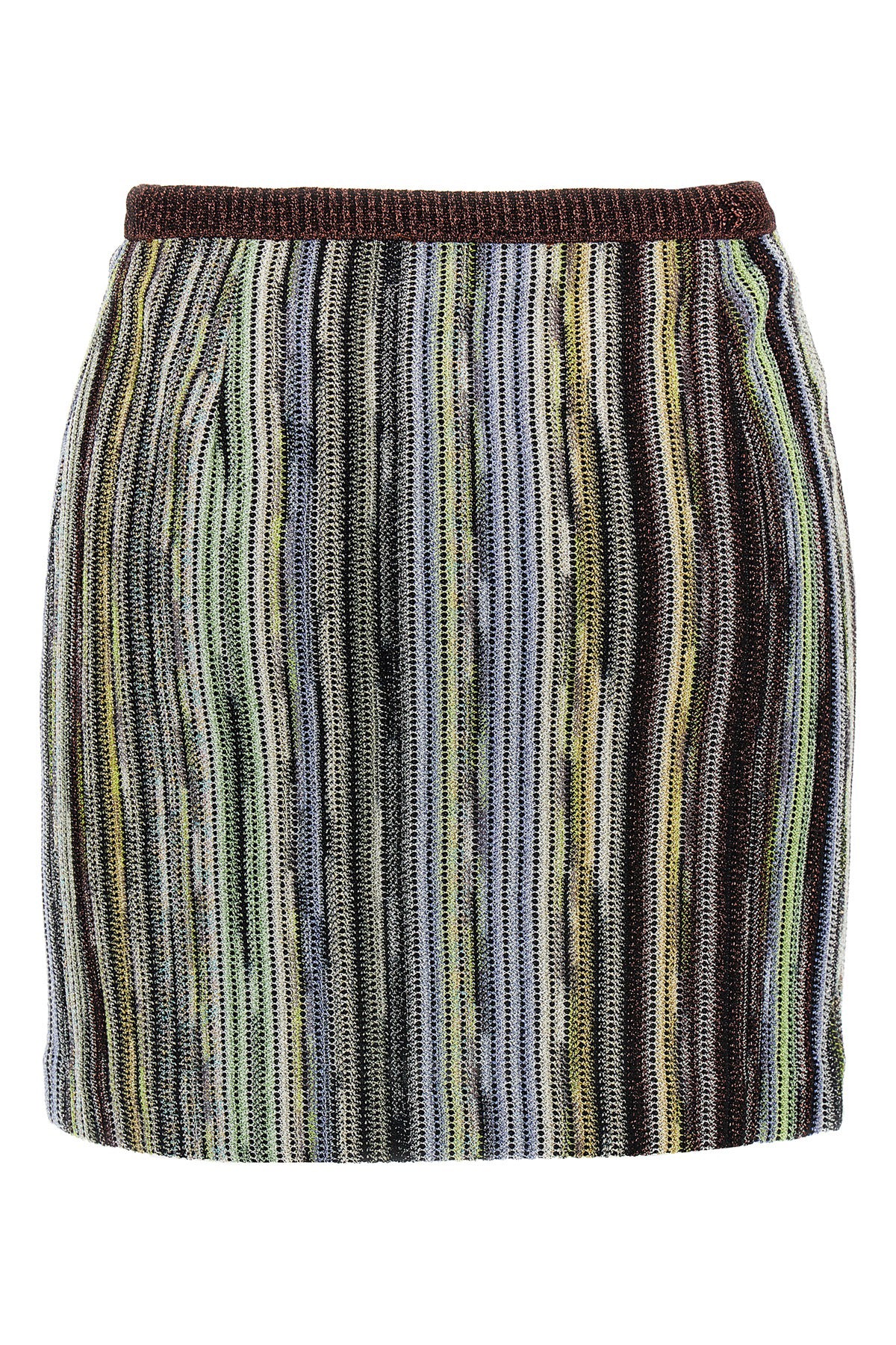 mini skirt in viscose blend