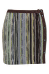 mini skirt in viscose blend