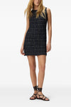 mini dress in viscose blend
