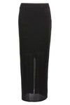 long vanisè skirt in viscose blend