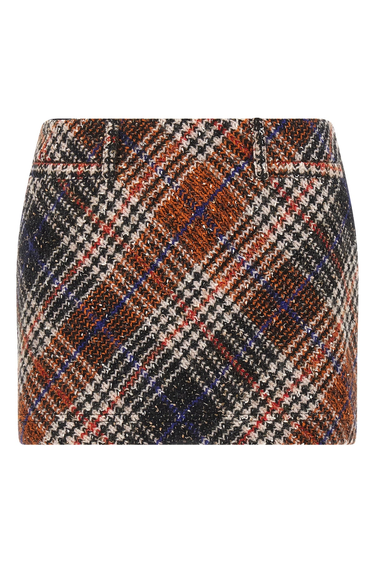 mini skirt in wool