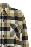 all-over check fabric shirt