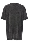 lurex knit t-shirt