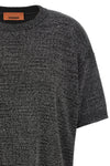 lurex knit t-shirt