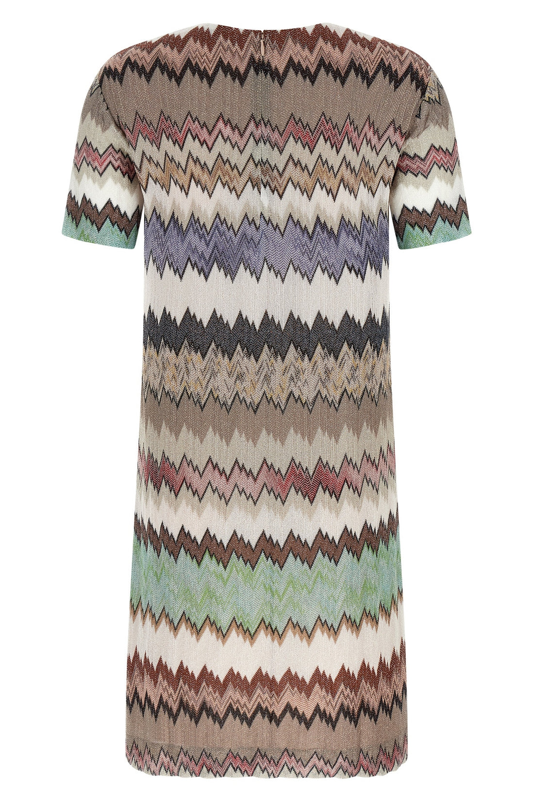MISSONI 38 lamé viscose mini dress made