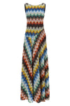 sleeveless long dress
