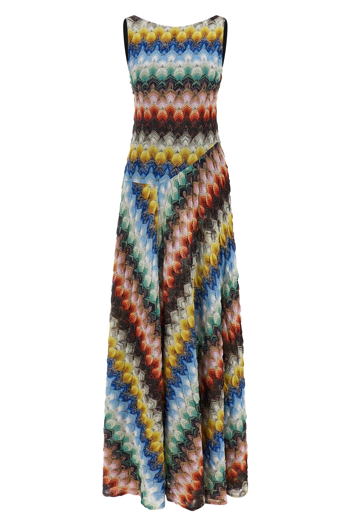 sleeveless long dress