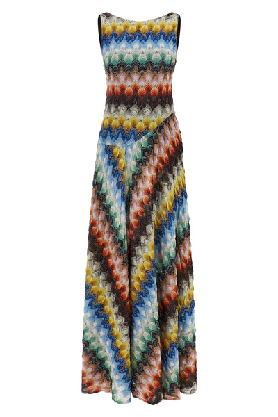 sleeveless long dress