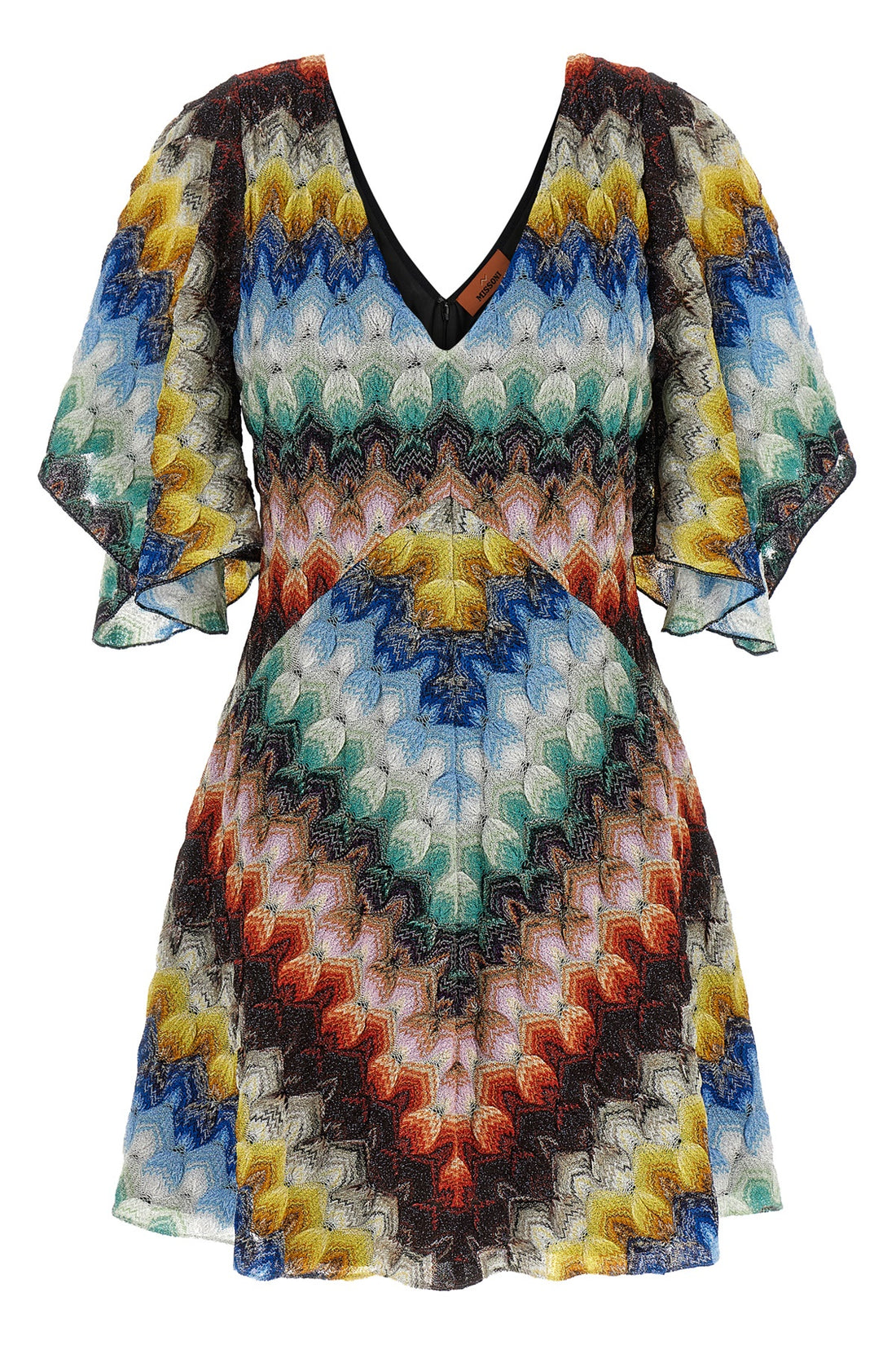 MISSONI 38 mini dress in viscose blend lace