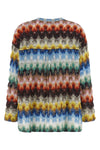 lamé knit blouse