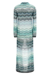 the missoni long cardigan defines a sophisticated aesthetic through a fluid and