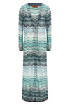 the missoni long cardigan defines a sophisticated aesthetic through a fluid and