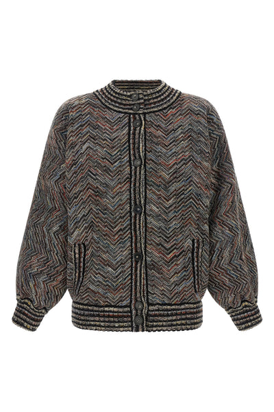 the missoni bomber jacket redefines the codes of knitwear through a sartorial co