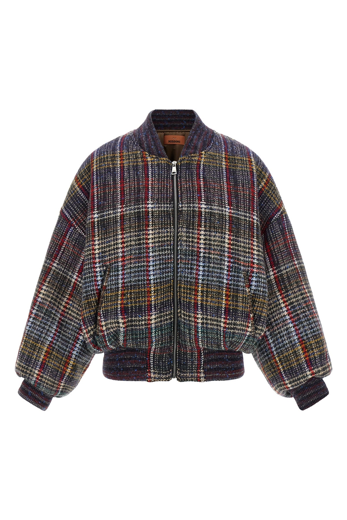 the missoni bomber jacket sets new standards of tactile luxury through a complex