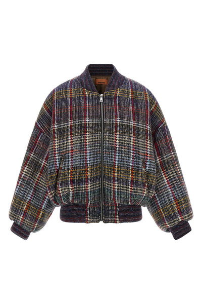 the missoni bomber jacket sets new standards of tactile luxury through a complex