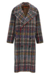the missoni coat is distinguished by a sartorial construction defined by oversiz