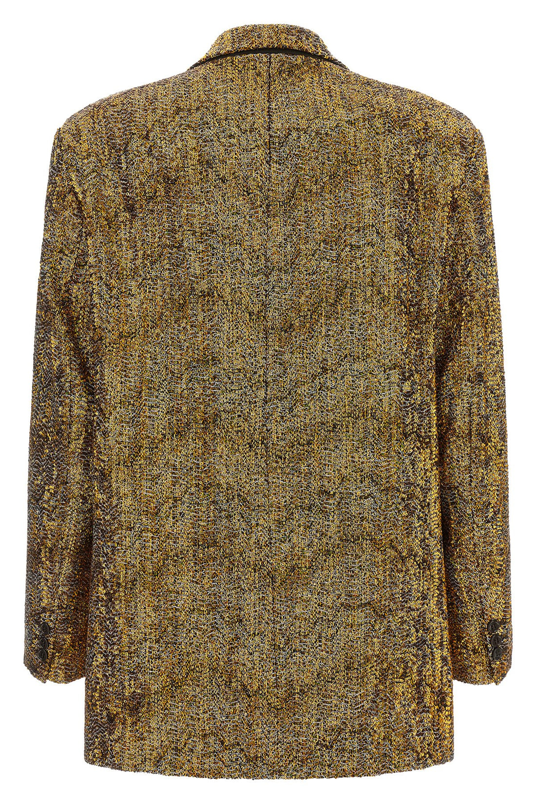 MISSONI 46 the missoni blazer stands out for a double-breasted sartorial construction defin