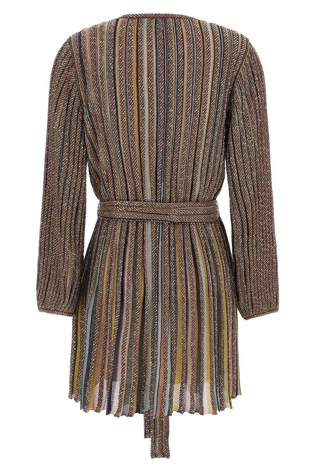 MISSONI 38 the missoni mini dress defines the silhouette through a fluid construction in fi