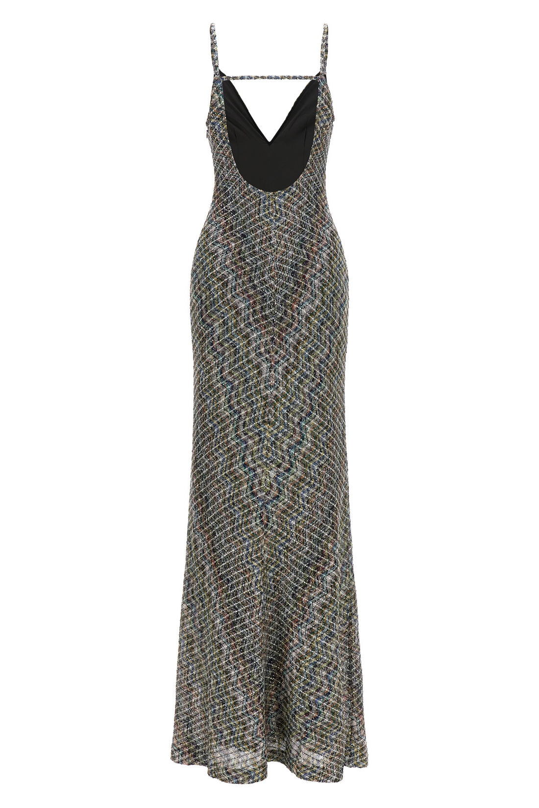 MISSONI 42 missonis long dress exemplifies the brands craftsmanship through a sophisticat