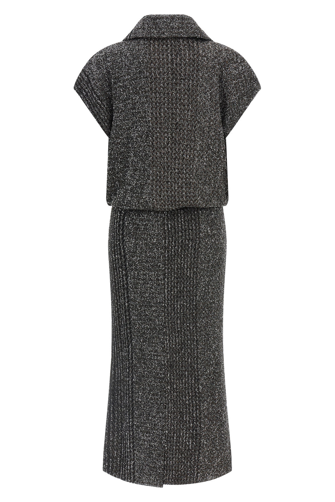 MISSONI 46 the missoni midi dress is distinguished by a sophisticated material workmanship