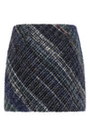 the missoni mini skirt defines an essential silhouette through a rigorous sartor