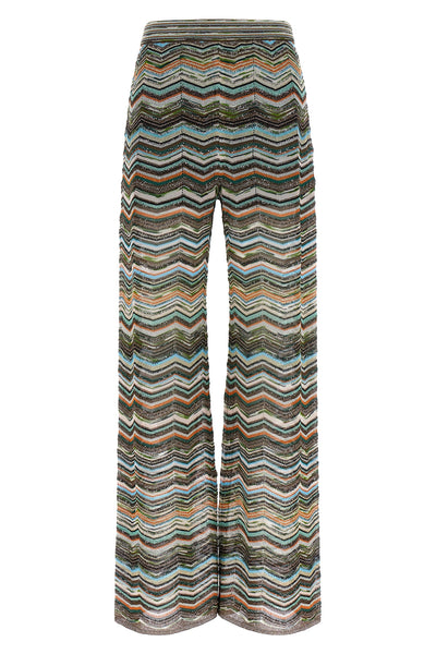 the trousers at palazzo missoni define a new dimension of luxury through a wide