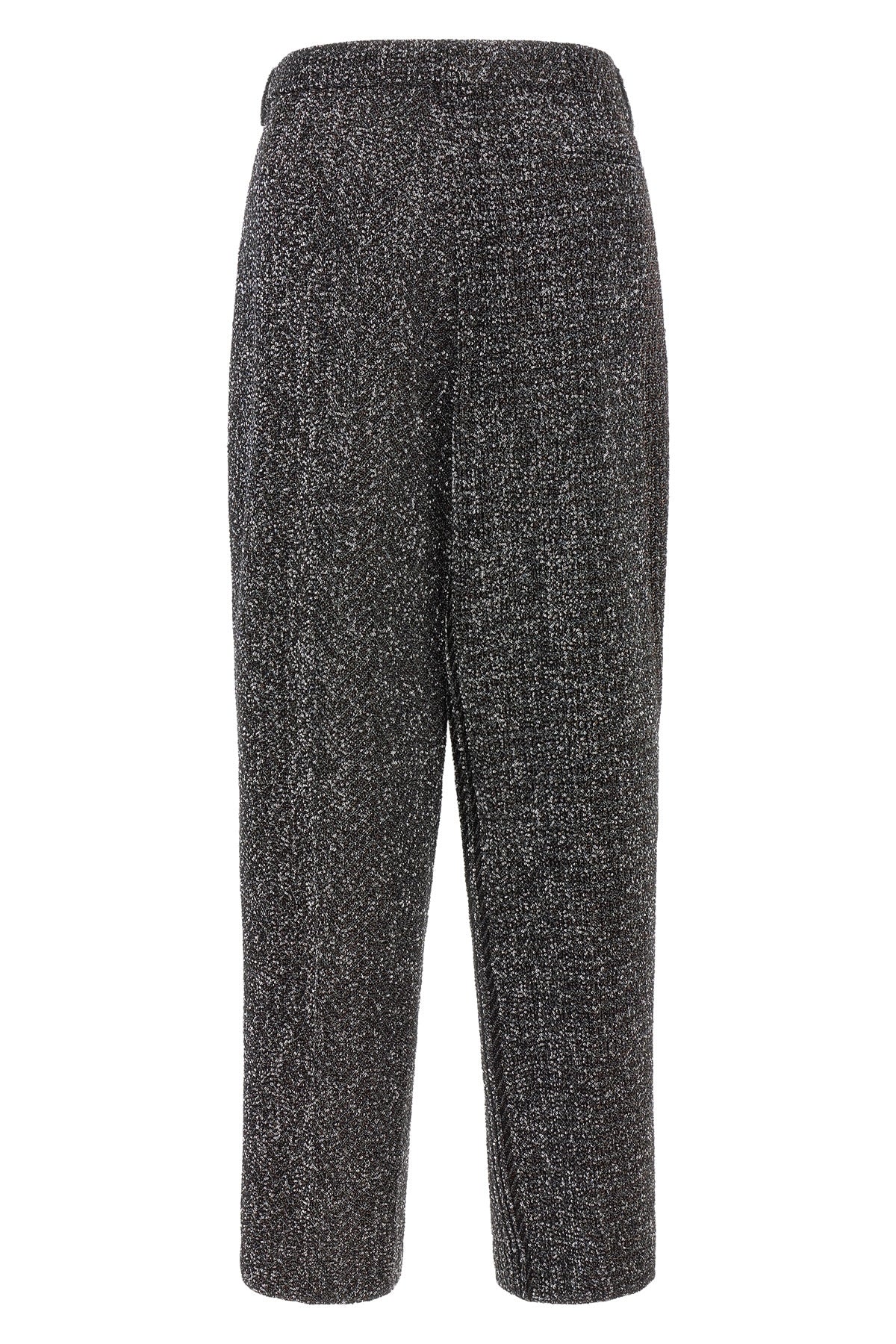 the missoni trousers define a new concept of tailoring through the iconic caperd