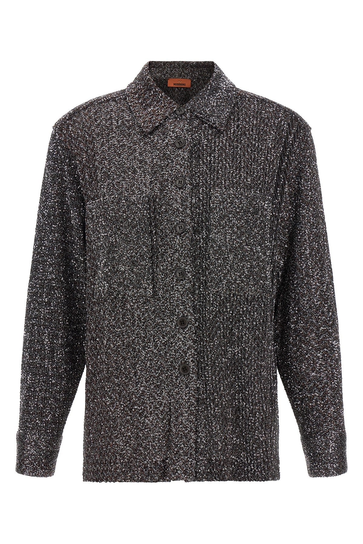 the missoni shirt defines a new concept of sartorial elegance through a straight
