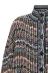 the missoni cardigan redefines knitwear codes through enveloping volumes and a r